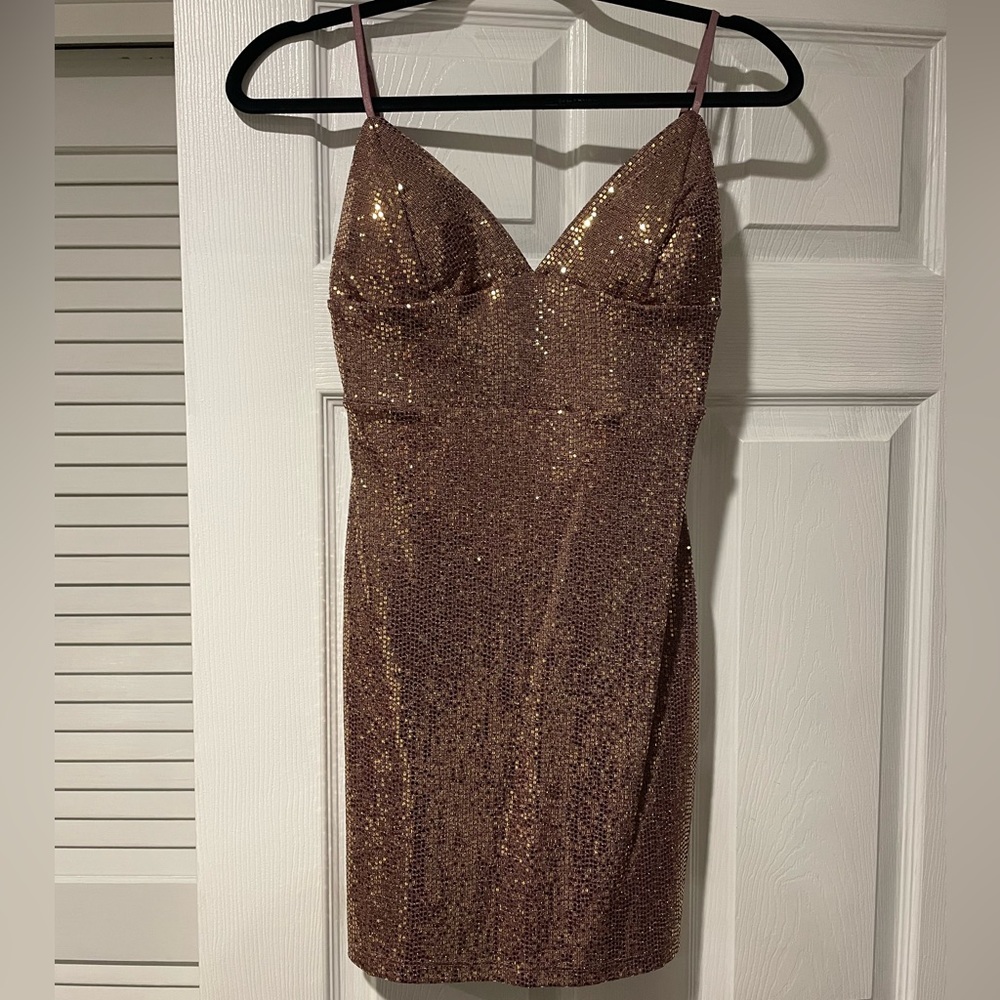 Lulu’s Sequin Bodycon Mini Dress